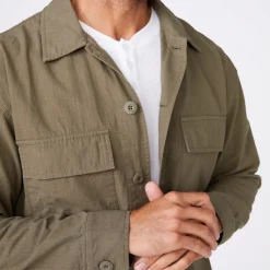 MONROW Shirt Jacket MILITARYGREEN Best